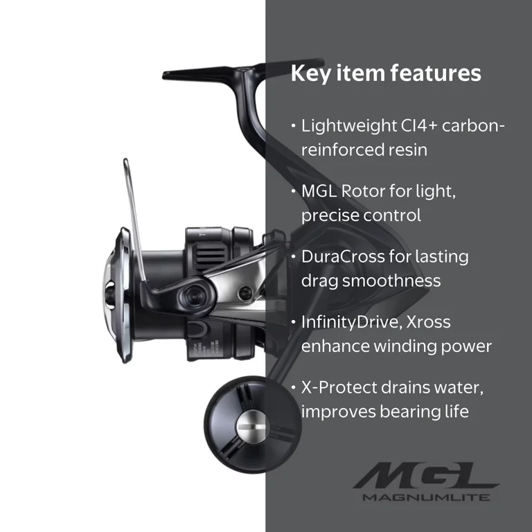 Shimano Fishing TWIN POWER XD C3000XG FB Spinning Reel