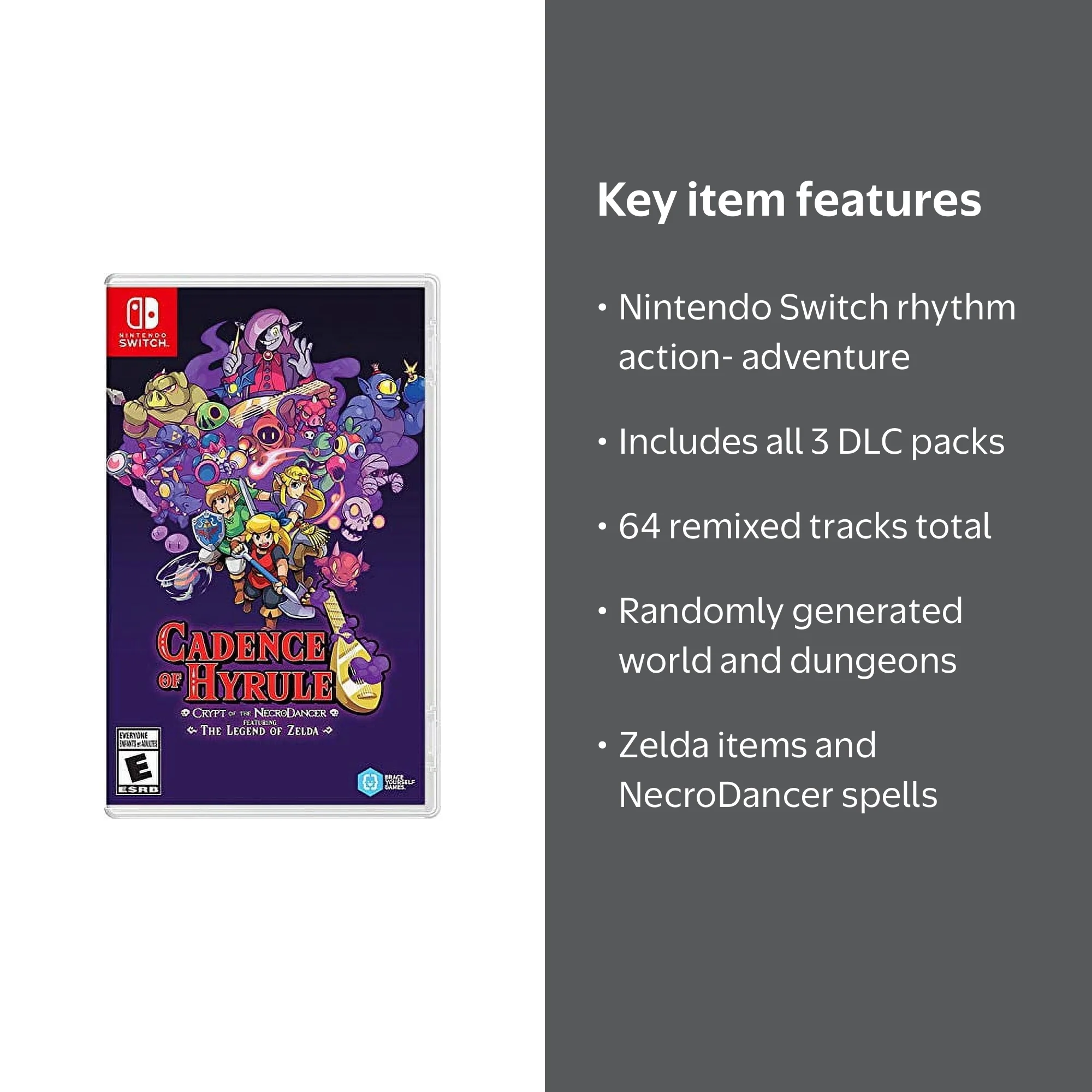 Cadence of Hyrule: Crypt of the NecroDancer Featuring The Legend