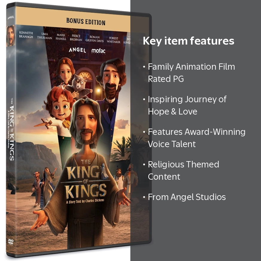 SDS, DVD, The King of Kings 2025, Family Religious Movie - Walmart.com