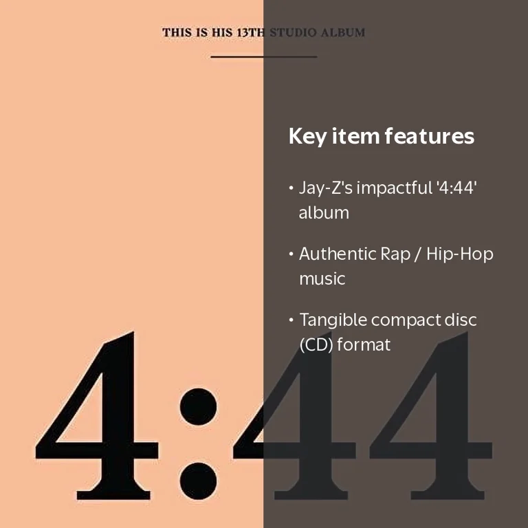 Jay-Z - 4:44 - Music & Performance - CD - Walmart.com