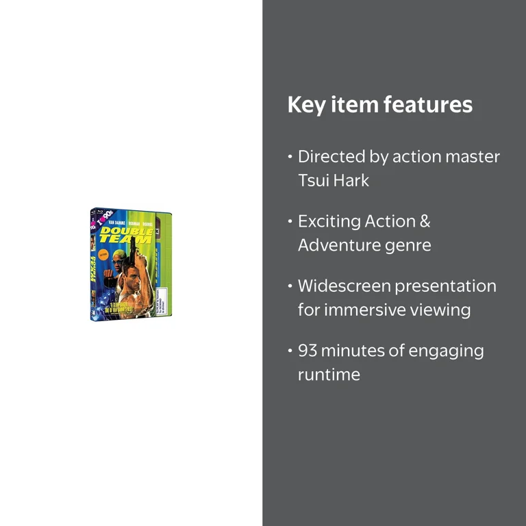Double Team (Retro VHS Packaging) (Blu-ray) - Walmart.com