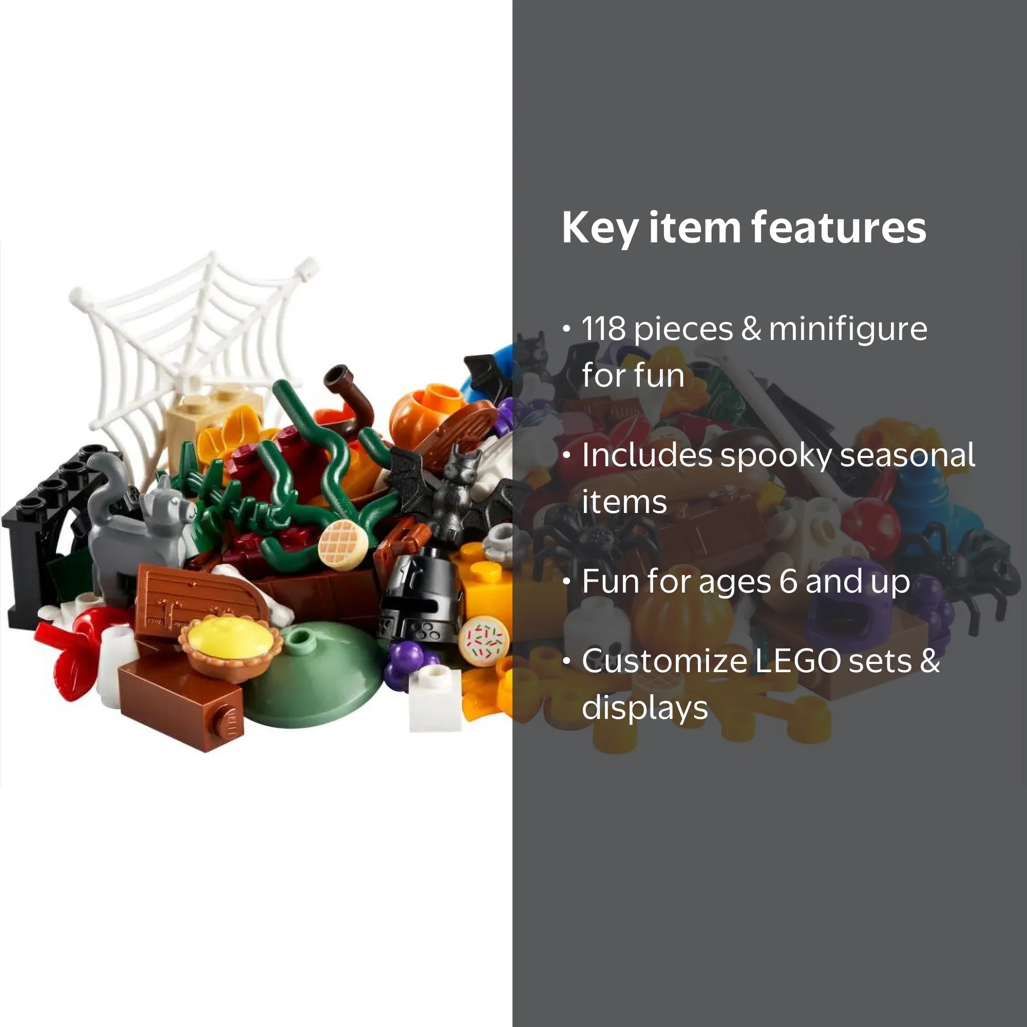 LEGO, Halloween Fun VIP Add-On Pack, 40608, 118 Piece Building Set