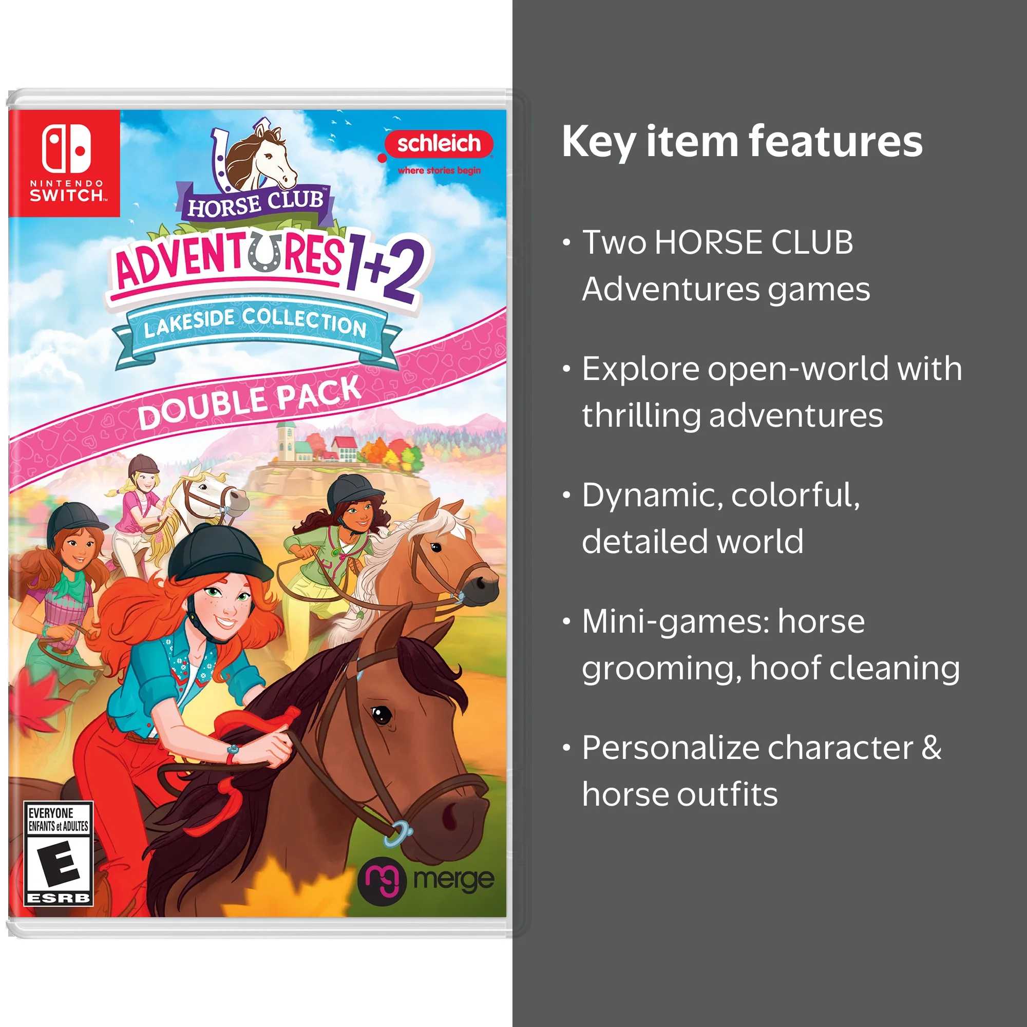 Horse Club Adventures 1+2 Lakeside Collection for Nintendo Switch