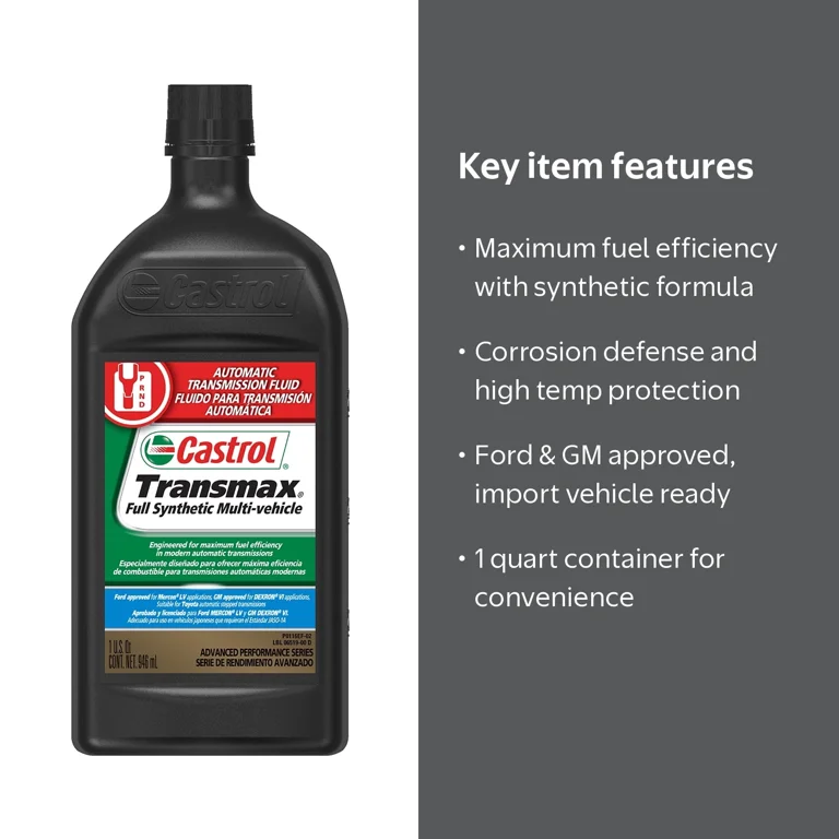 Castrol Transmax Multi-Vehicle Full Synthetic Automatic