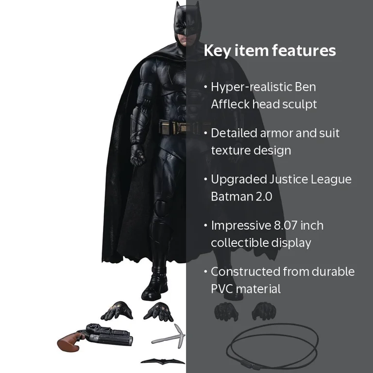 Beast Kingdom Justice League Dynamic 8-Ction Batman 2.0 Action