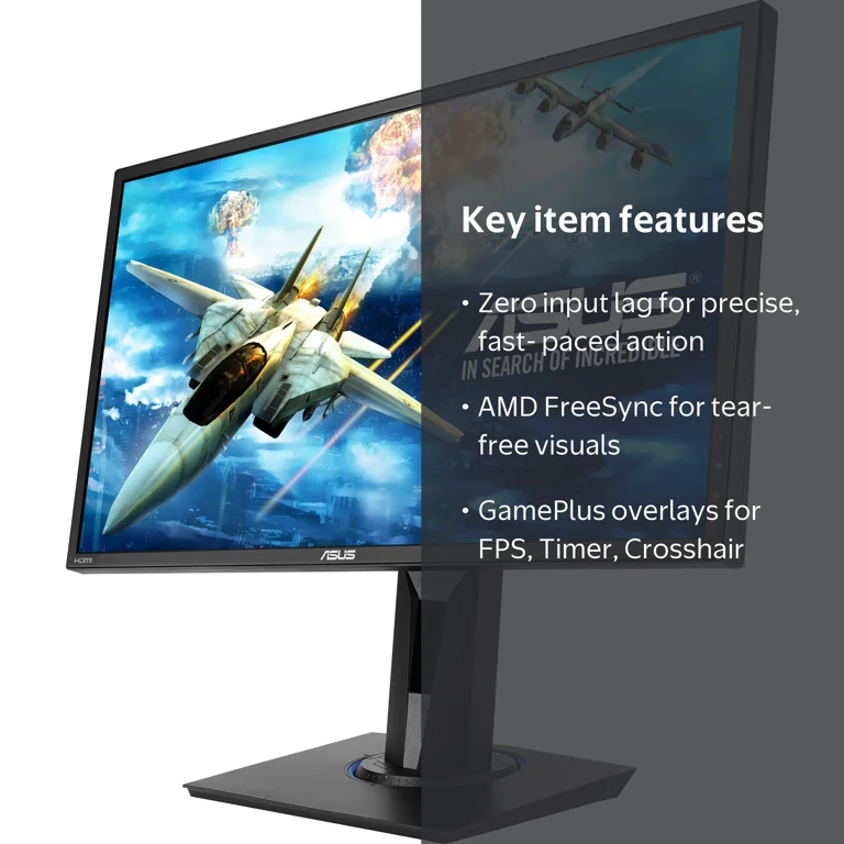 Asus LED VG245H 24inch Wide Full HD 1920x1080 1ms 10M:1 HDMI/D-Sub