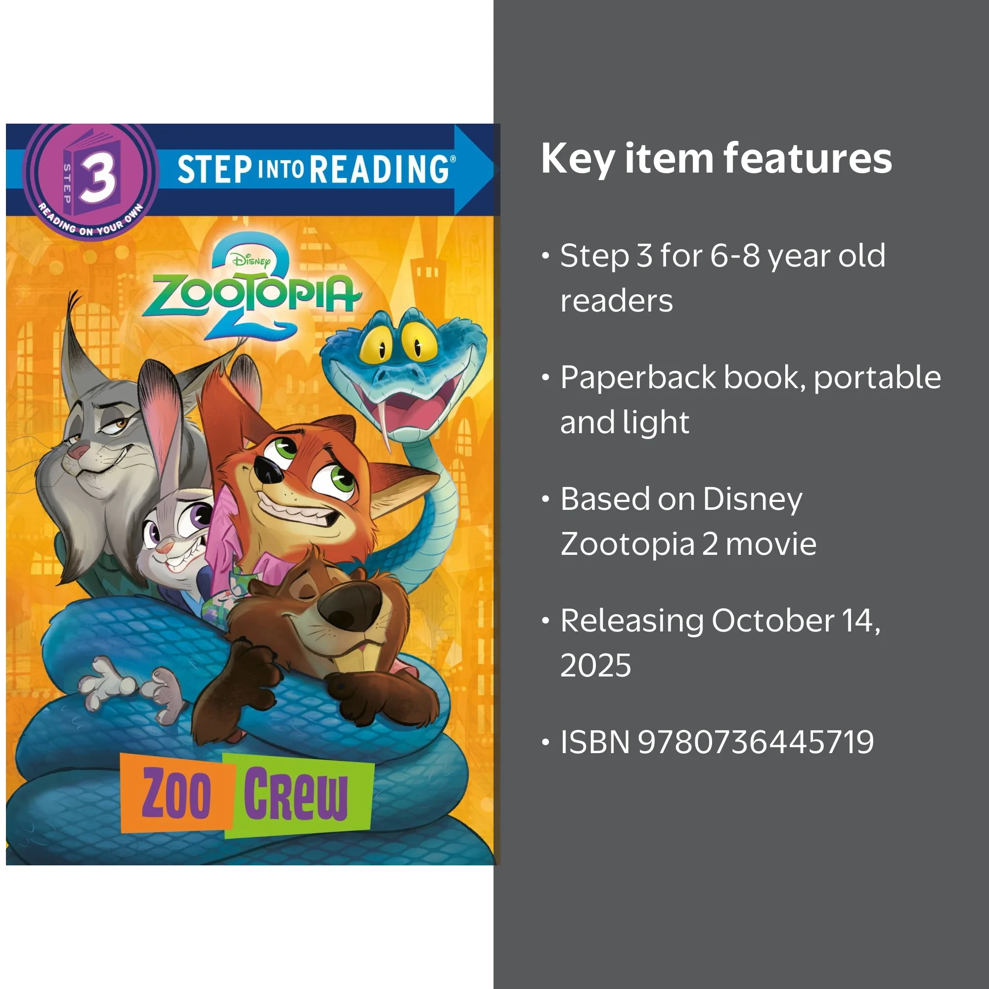 Zoo Crew (Disney Zootopia 2) (Paperback) - Walmart.com