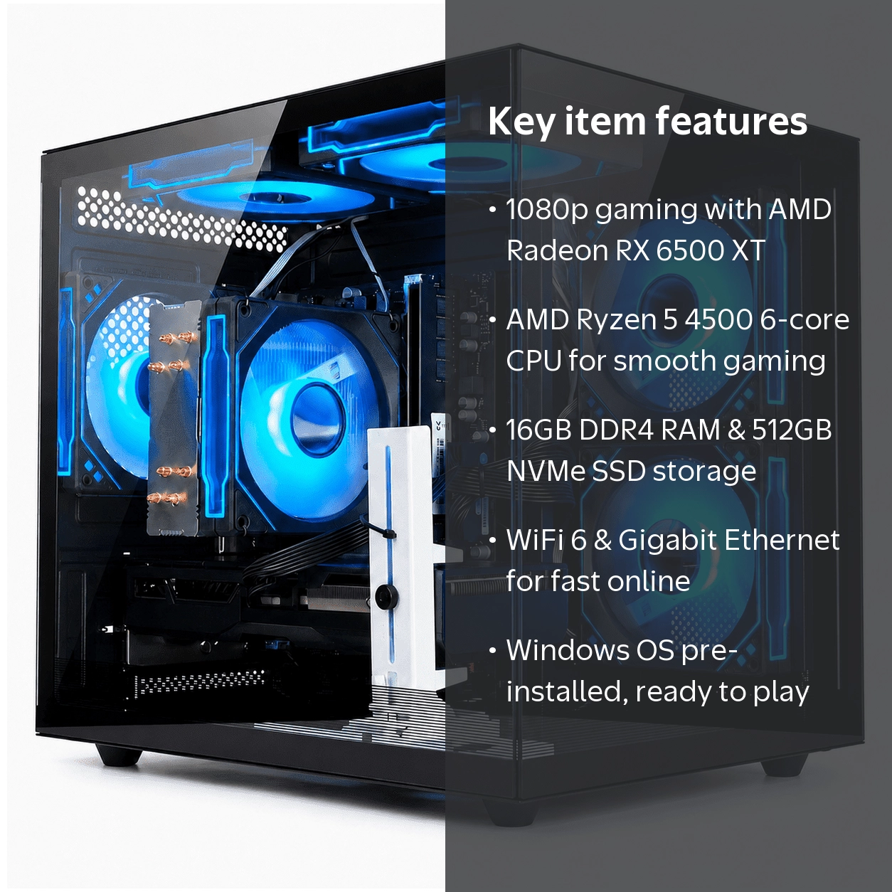 ゲーミングPC i5 6500 8GB SSD 256GB HDD1TB k2-_7e605449-dfe7-4117-af81-