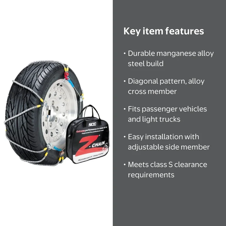 Free Shipping! Peerless Z555 Z Chain Passenger Vehicles/Light