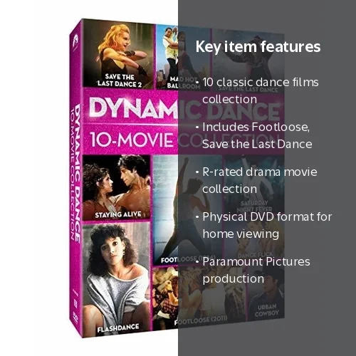Dynamic Dance: 10-Movie Collection (DVD), Paramount, Drama