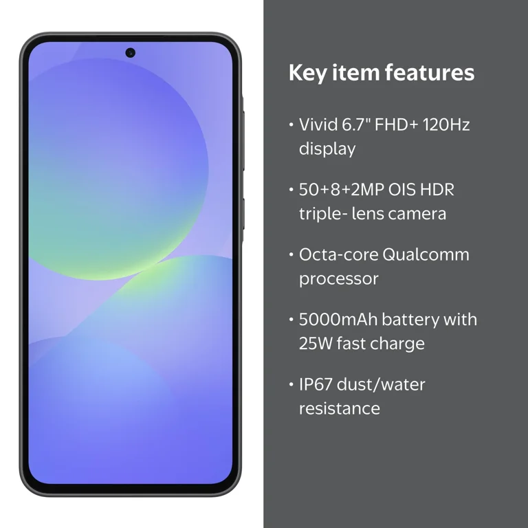 Samsung, Galaxy A36 5G Smartphone, 6.7