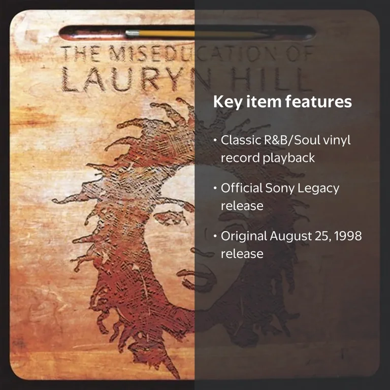 Sony Music, Vinyl, Miseducation of Lauryn Hill - Music