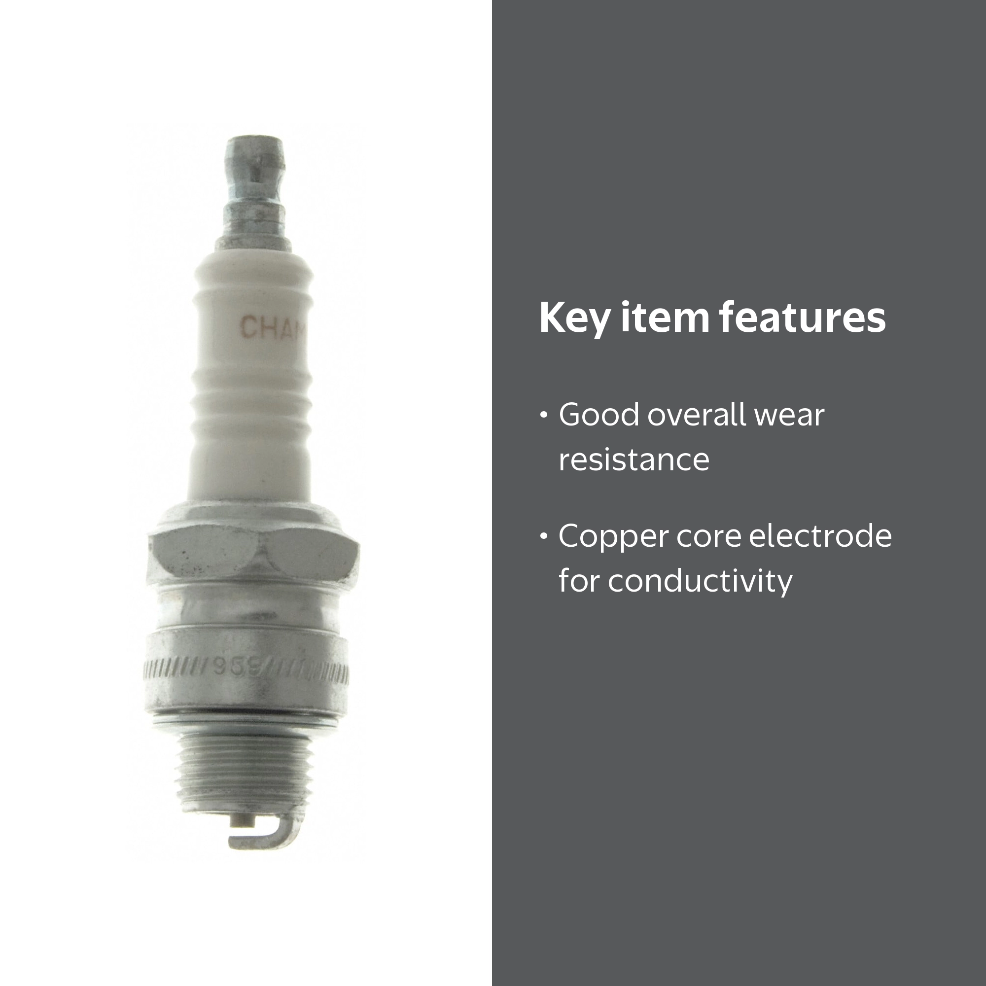 Champion Copper Plus SME Spark Plug - J6C - Walmart.com