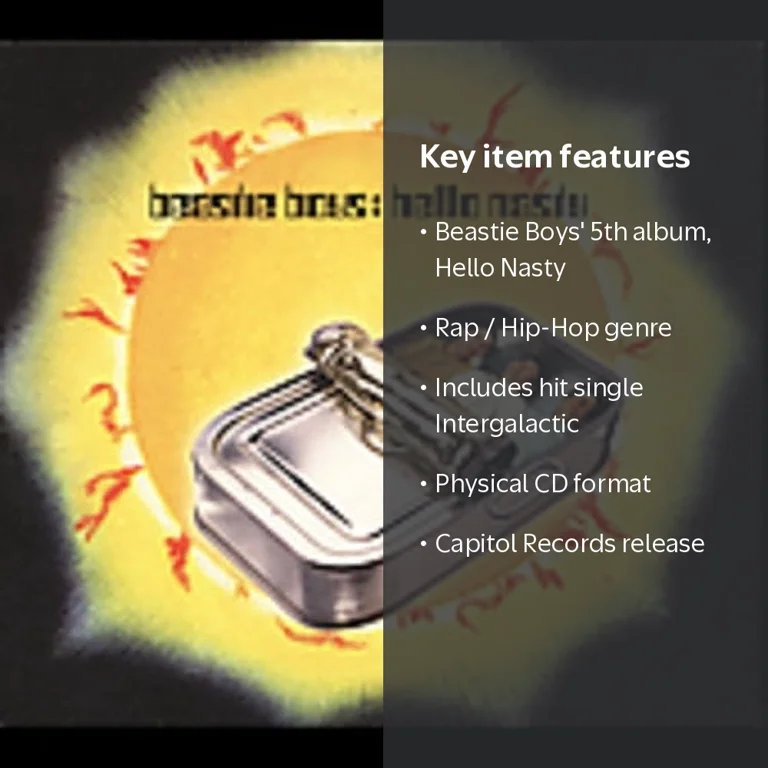 Beastie Boys - Hello Nasty - Music & Performance - CD - Walmart.com
