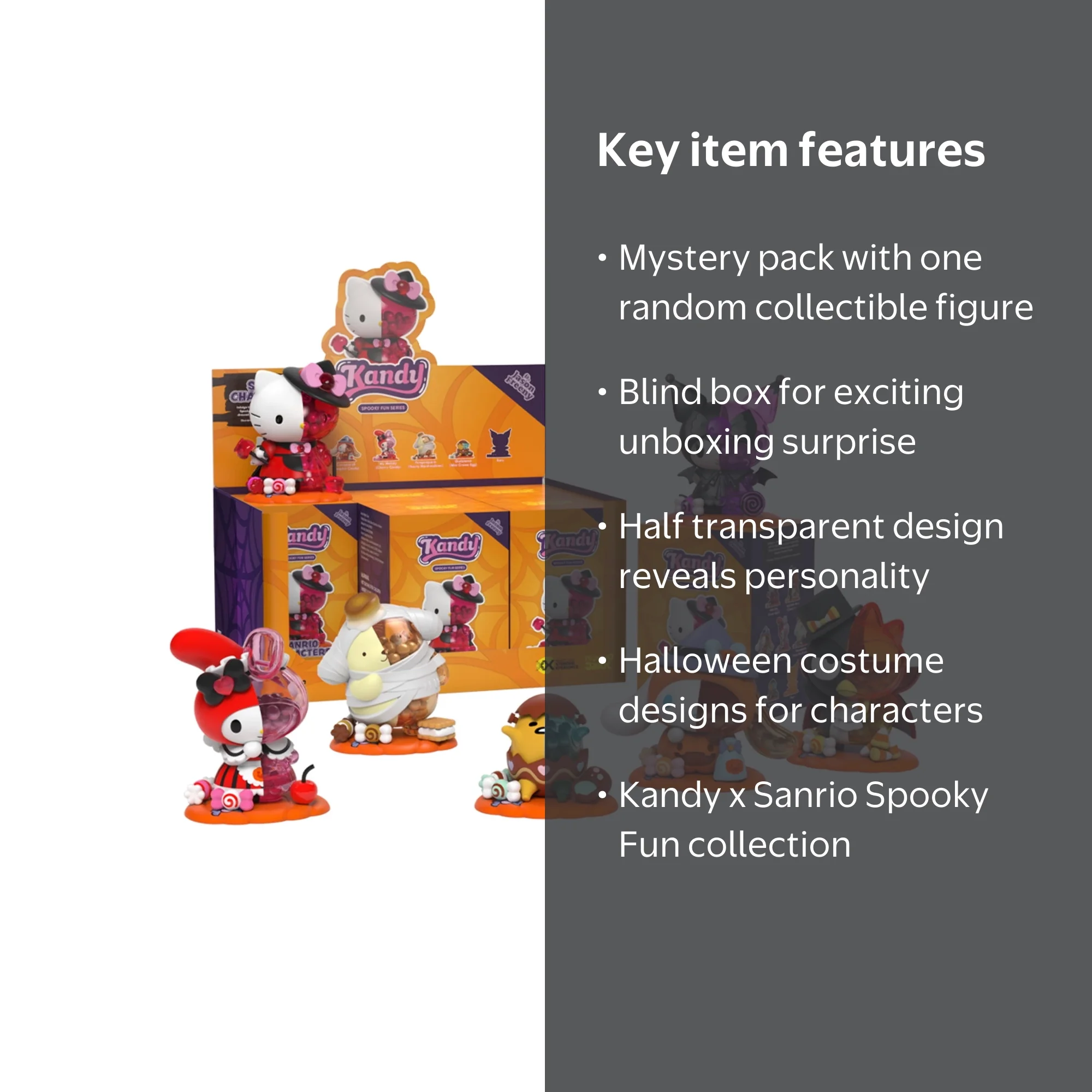 Mighty Jaxx Kandy x Sanrio Spooky Fun Halloween Edition | Blind