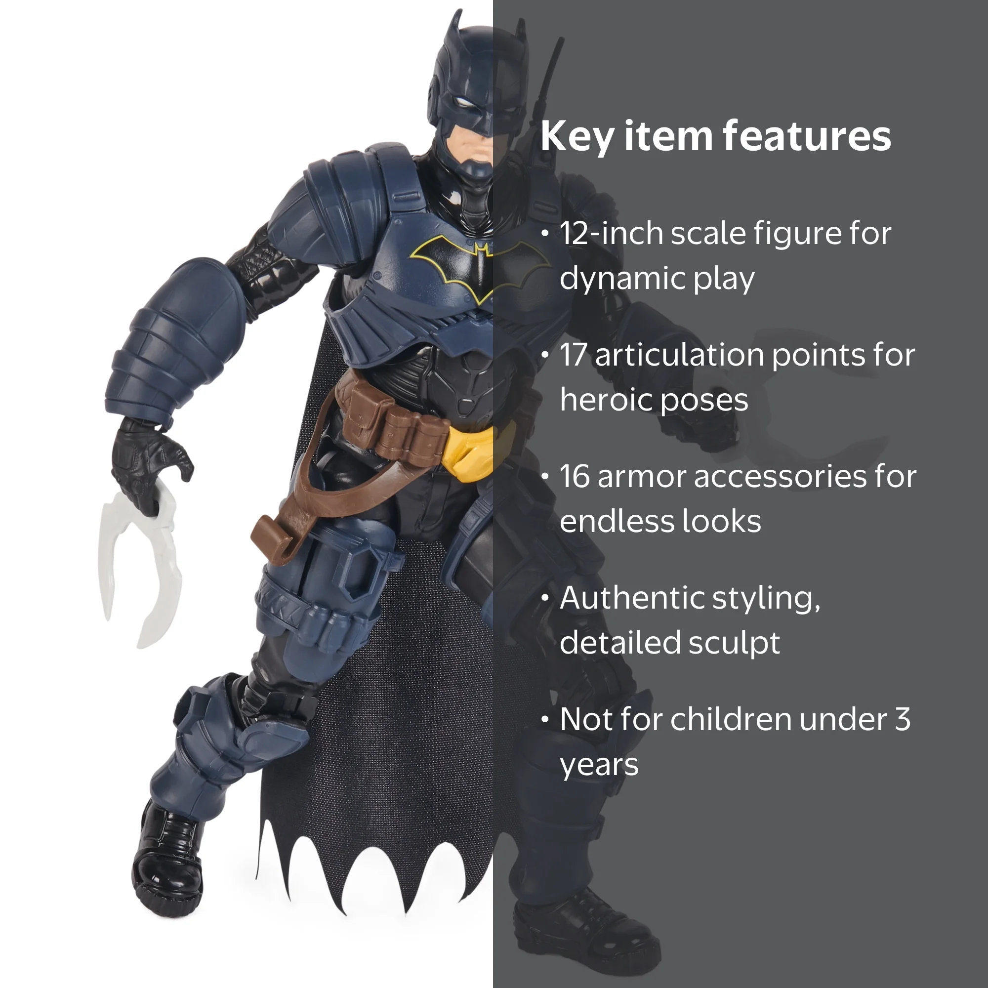 DC Comics: Batman Adventures Action Figure with Armor