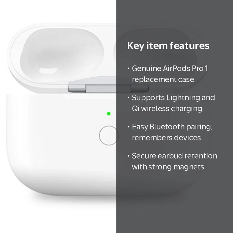 Replacement Charging Case for Apple AirPods Pro 1 (A2083, A2084