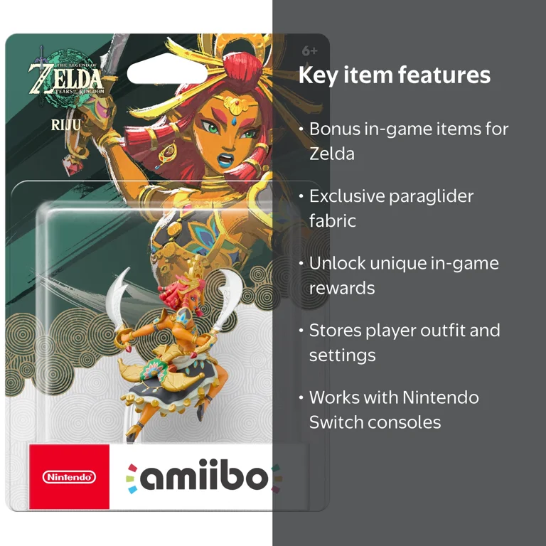 Nintendo, amiibo, Riju, The Legend of Zelda series, multicolor