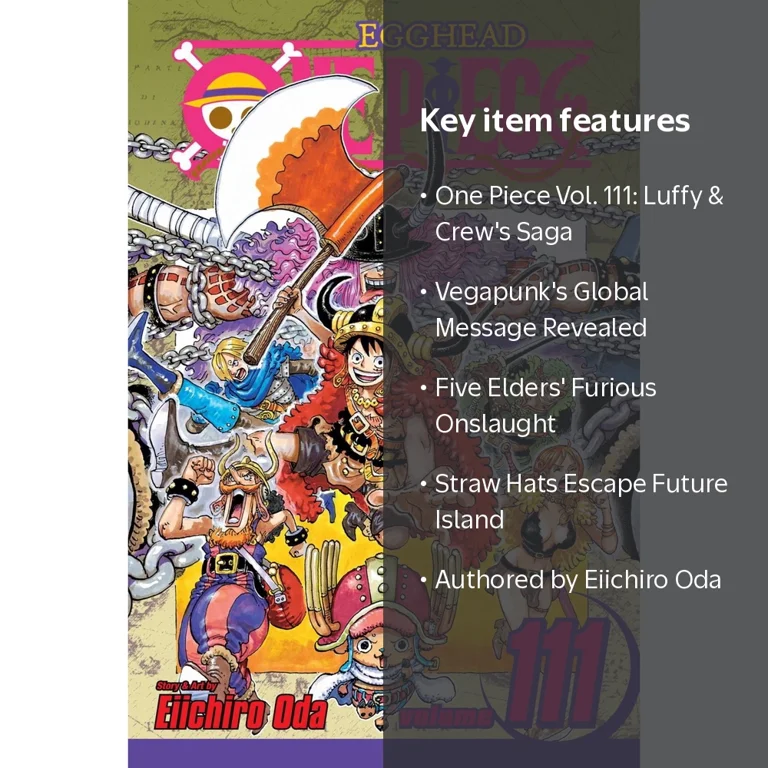 One Piece, Vol. 111 (Paperback) - Walmart.com