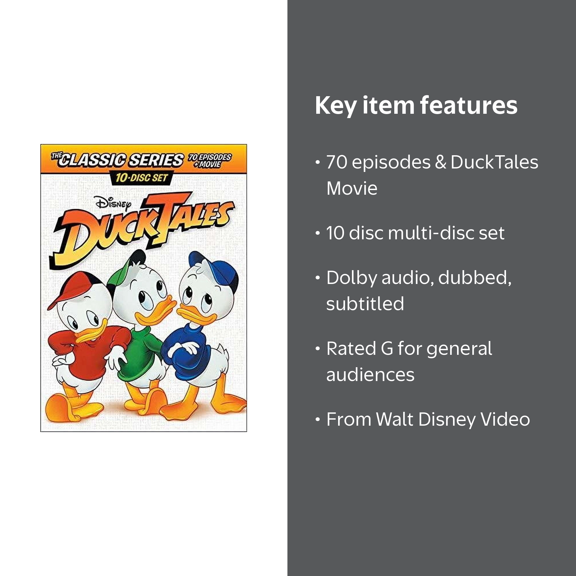 Walt Disney Video: Ducktales Collection (4-Pack) - Animated