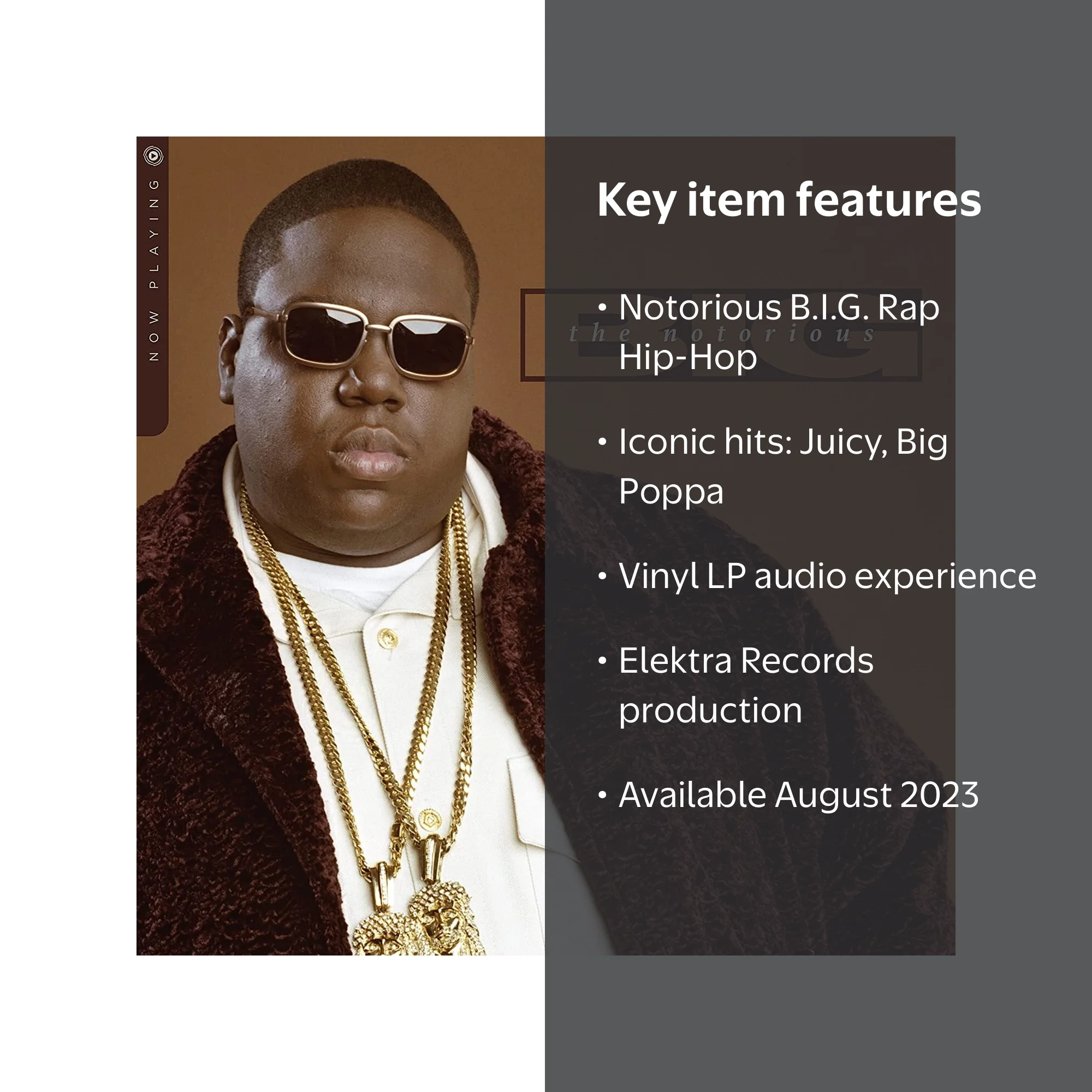 The Notorious B.I.G. - Now Playing - Music & Performance - Vinyl
