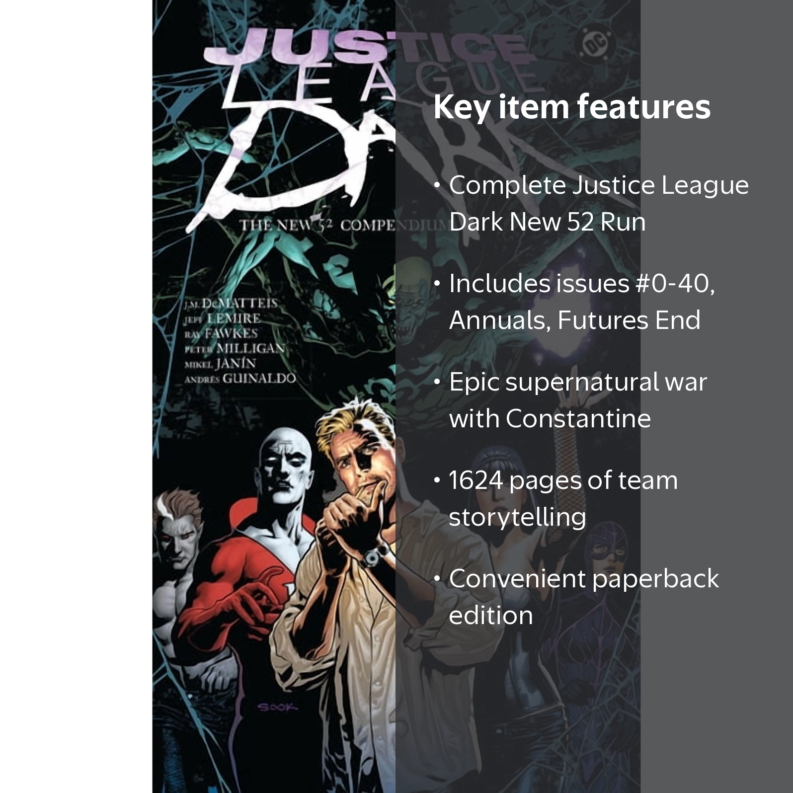 Justice League Dark, Compendium, (Paperback), Collects Full Run