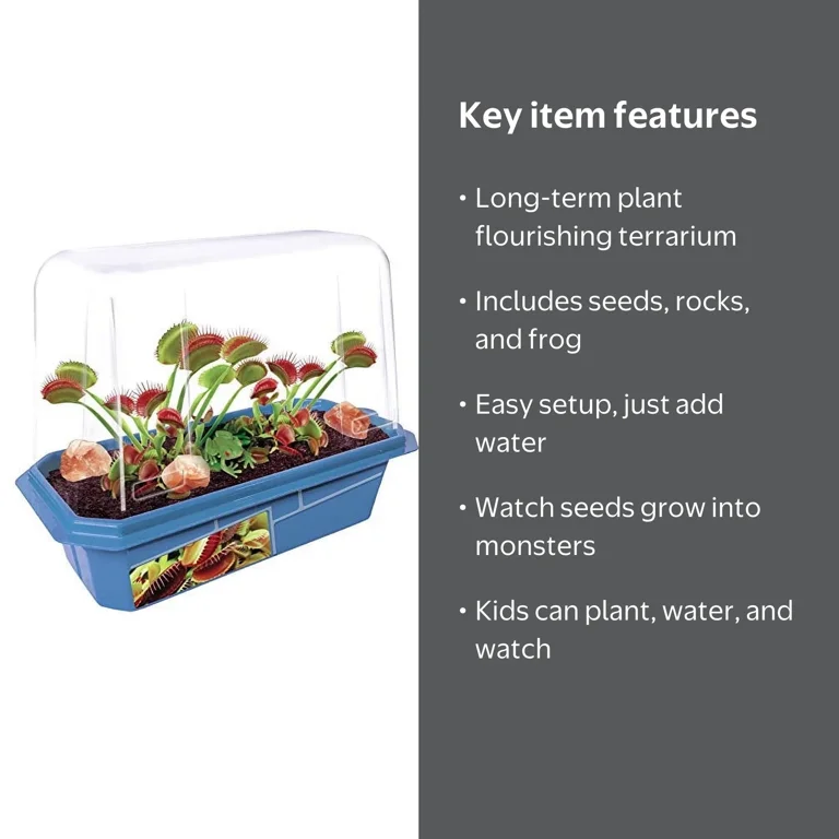 TOYS BY NATURE Grow Your Own Frightening Venus Flytraps - Kids