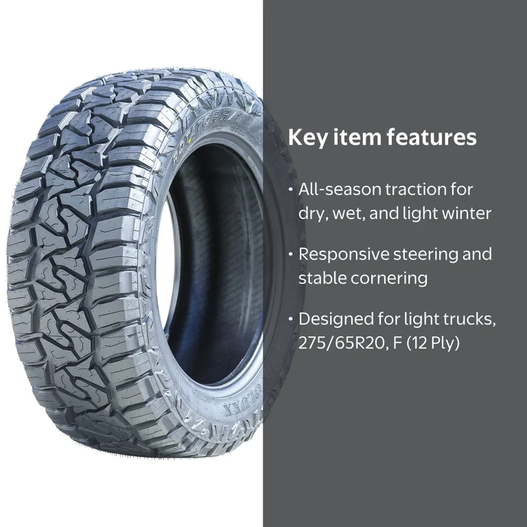 Evoluxx Rotator R/T 275/65R20 128/125R F 12 Ply Rugged Terrain