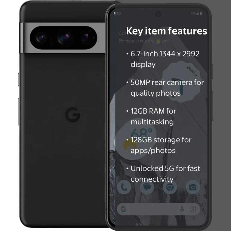 Google, Smartphone, 6.7-inch, 12GB RAM, 128GB storage - Walmart.com Google, Smartphone, 6.7-inch, 12GB RAM, 128GB storage - Walmart.com