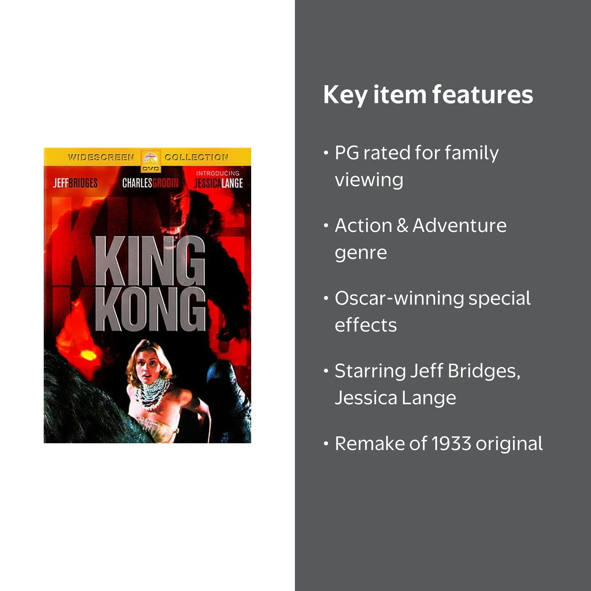 King Kong (DVD) - Walmart.com