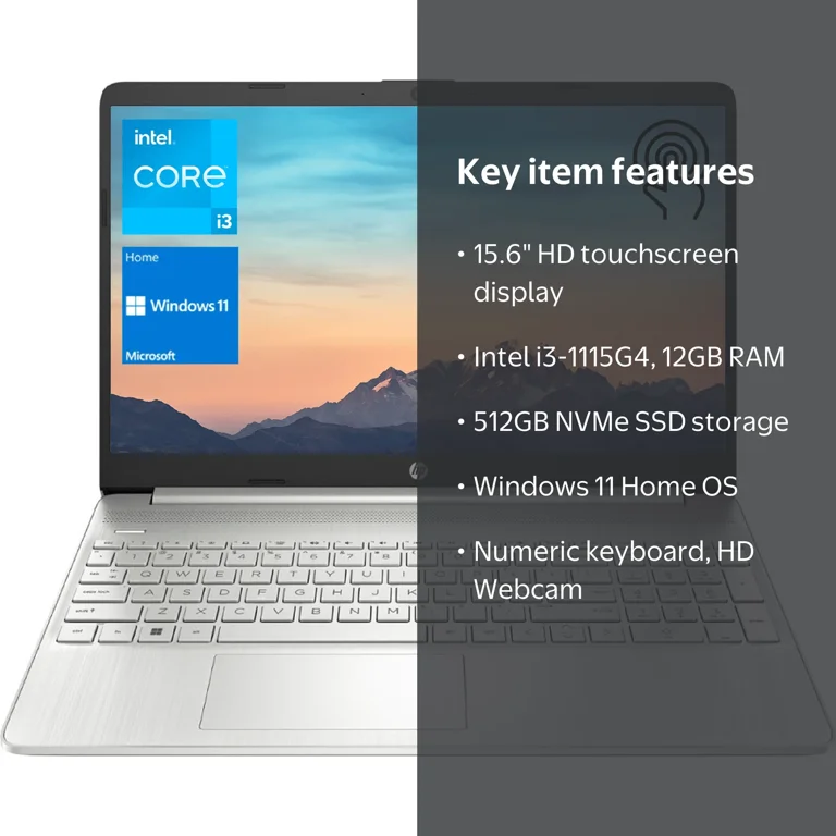 HP Computer with Number Keypad, 15.6