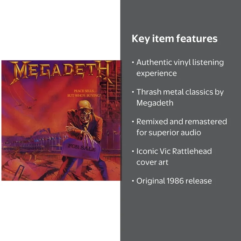 Megadeth - Peace Sells But Who's Buying - Music & Performance
