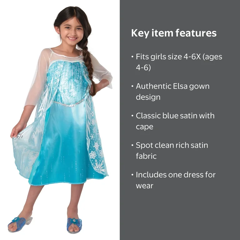 blue elsa dress from frozen New Adult Sequined Medium Costume with Lining Hi Quality This Enchanting Tulle Dress Is Inspired By Disneys ElsaS Icy Blue Gown With Silver Foil Details On The Bodice And Tiers Of Soft Tulle With Silver Glitter Details Elsa Classic Child Costume -