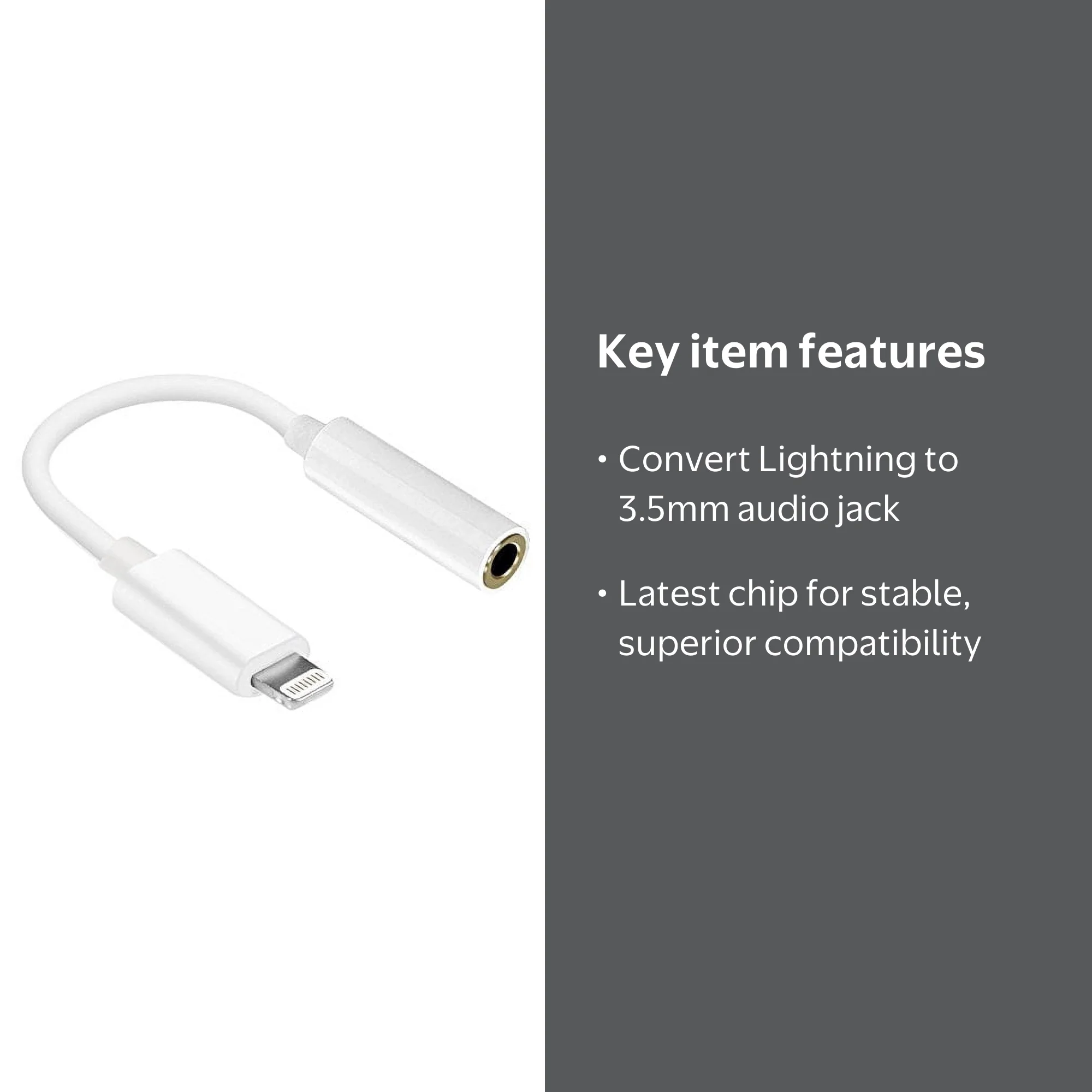 ライトニング Audio Adapter Iphone Adapter For Headphones And Charger Charger
