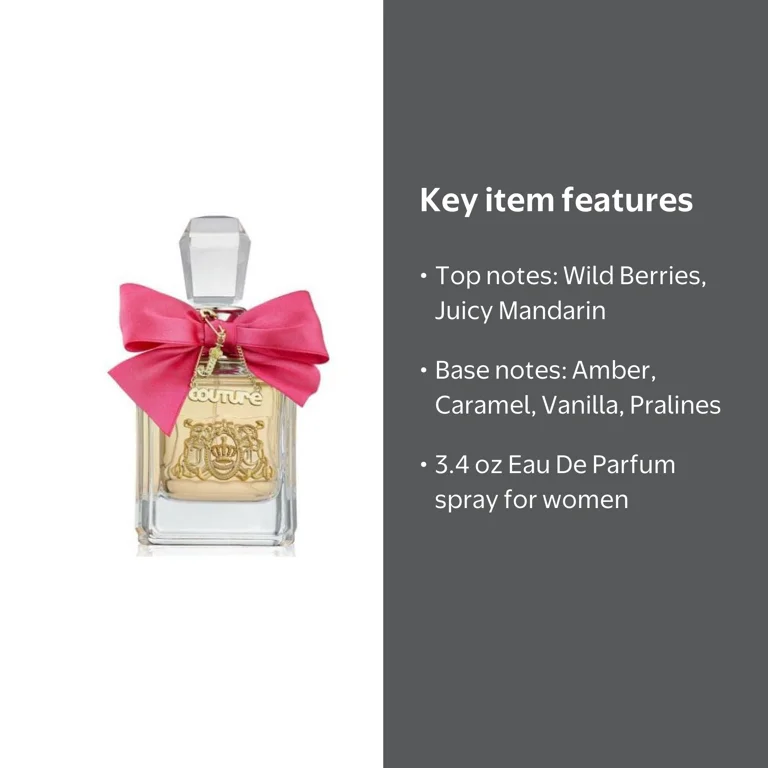 Juicy Couture Viva La Juicy Eau De Parfum, Perfume for Women, 3.4