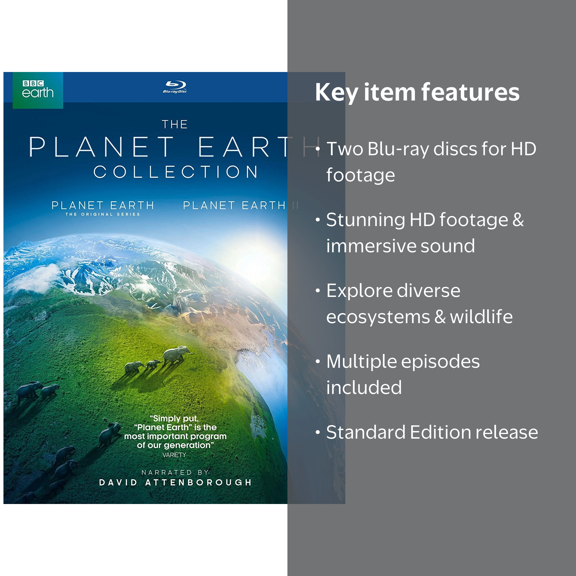 Planet Earth Collection Movie on Blu-ray - Walmart.com