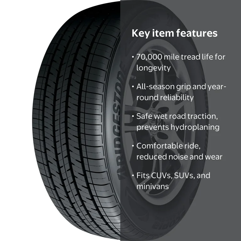 Bridgestone Ecopia H/L 422 Plus All-Season Weather 225/65R17 102H