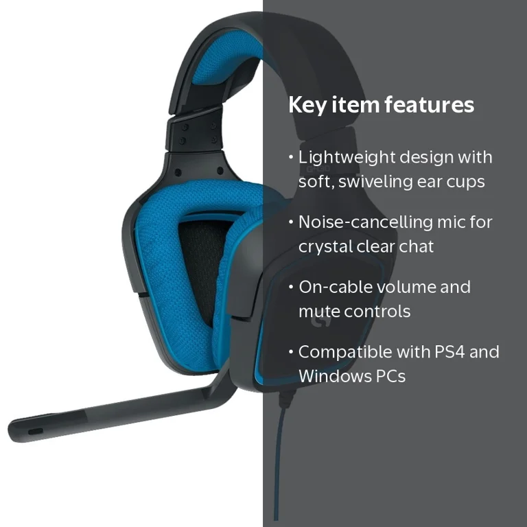 ロジクール G430 G430 Headset - Walmart.com
