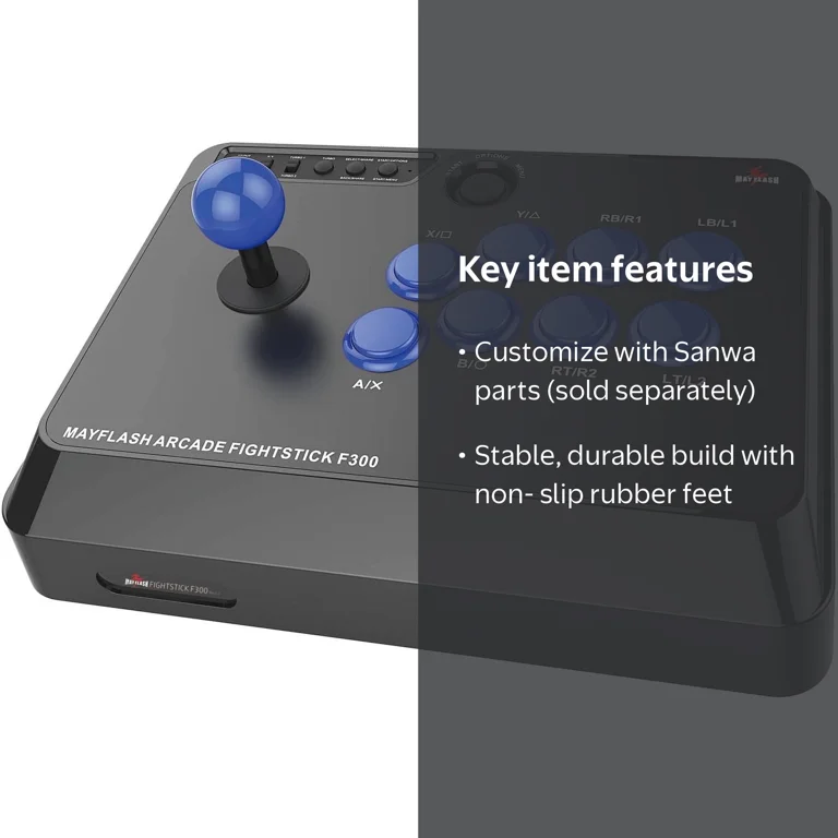 Mayflash Arcade Fight Stick Universal for P4/X1/NSW PC - Walmart.com