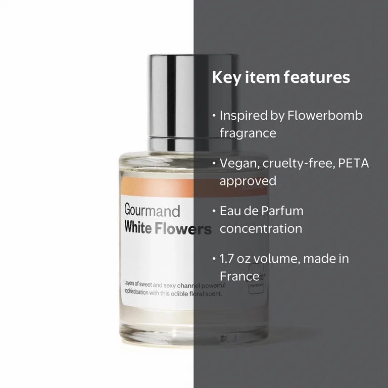 Dossier Gourmand White Flowers Eau De Parfum, Inspired by