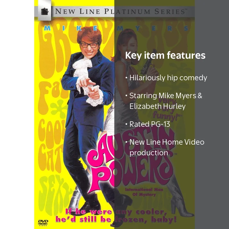 ミラーマン　DVD BOX Special price Warner Bros., Austin Powers: International Man of Mystery, Comedy