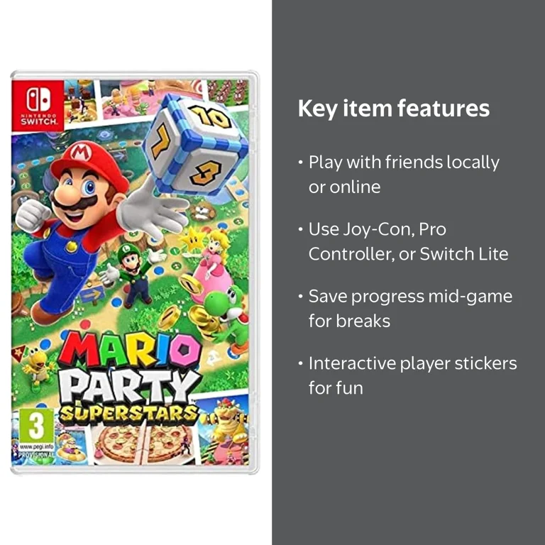 Mario Party Superstars (Nintendo Switch), Multiplayer Party Game