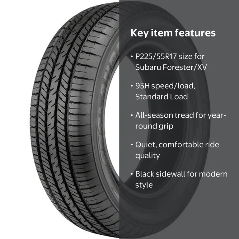 Yokohama, SUV/Crossover Tire, P225/55R17 95H, All Season - Walmart.com