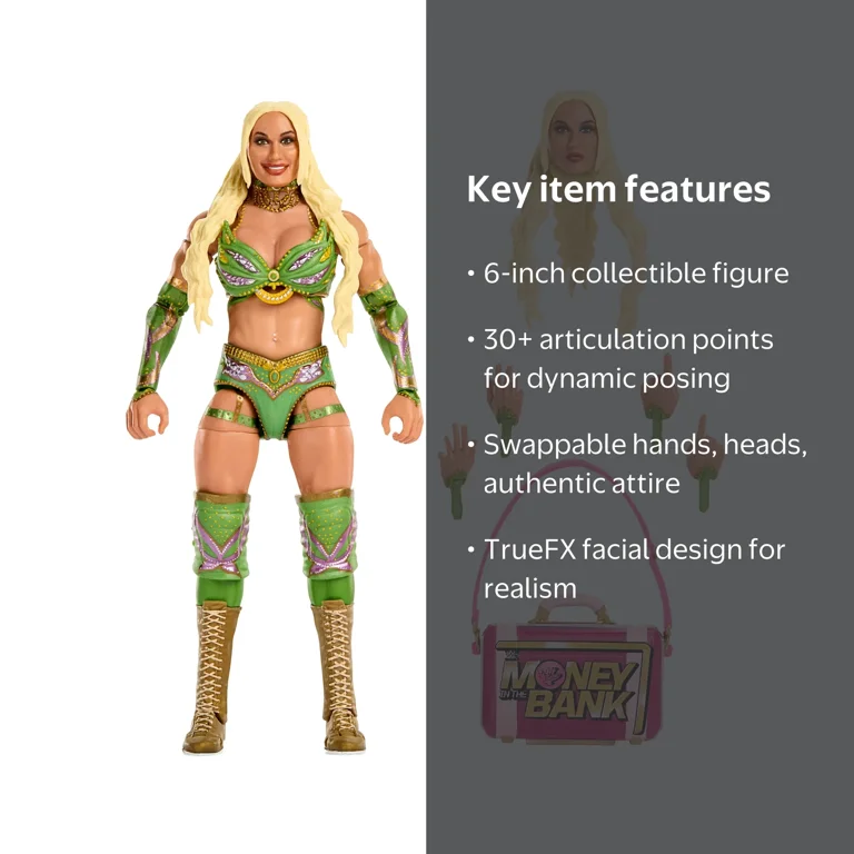 WWE Ultimate Edition Tiffany Stratton Action Figure Set