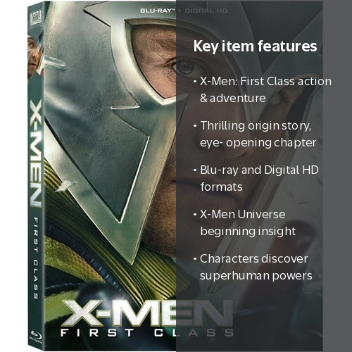 Marvel - X-Men: First Class [BLU-RAY] - Walmart.com