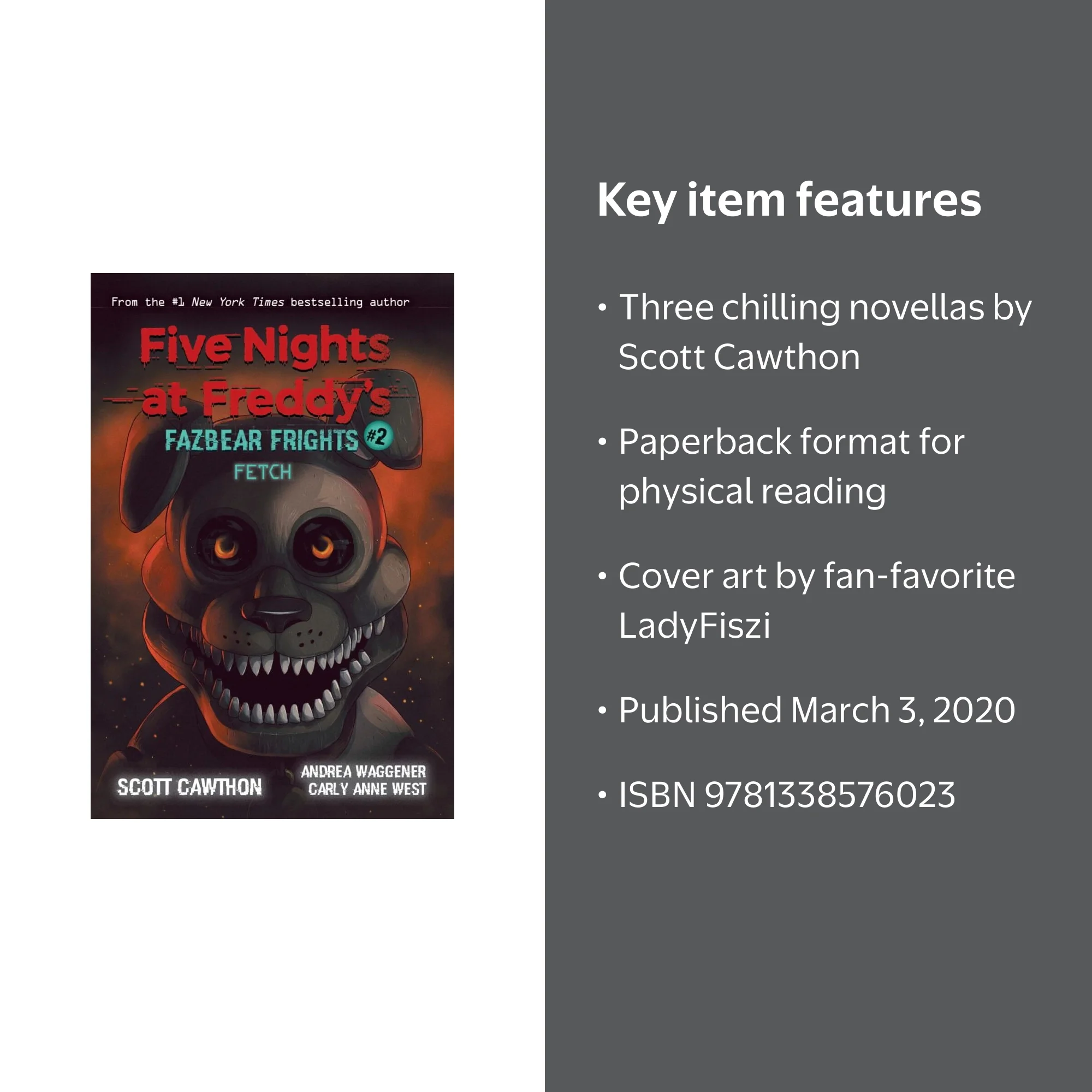 Scott Cawthon: Fetch: an AFK Book (Five Nights at Freddy's