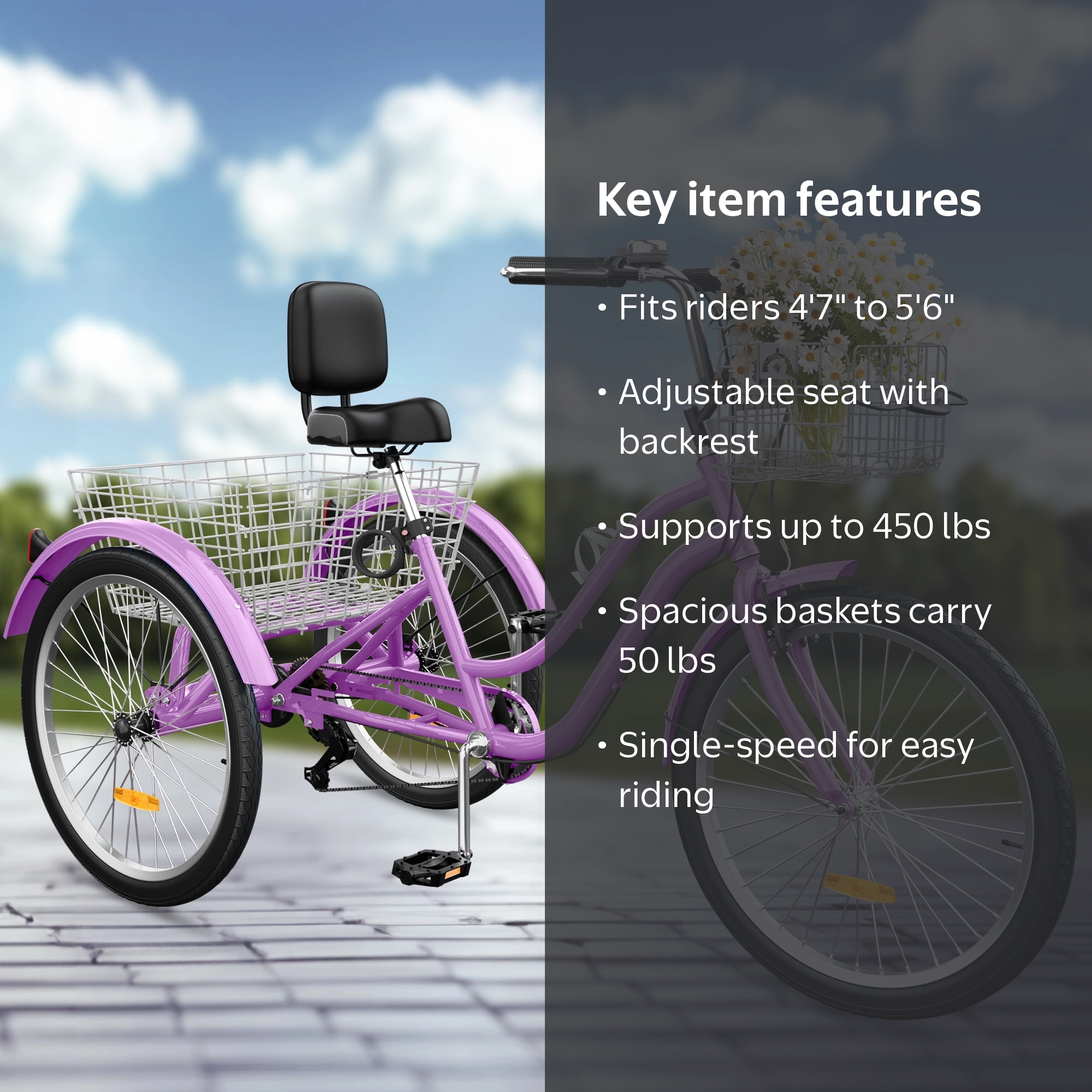 5 speed 3 wheel bicycle LILYPELLE Adult Tricycle 7 Speed, Bike Adult, 20/24/26 inch Wheels Cruiser Bikes with Cargo Basket for Seniors, Women, Men : Sports & Outdoors Tricycles are rather attractive for their apparent stability versus a bicycle and ability to move smoothly and safely Dextrus Adult Tricycle, 26 Inch