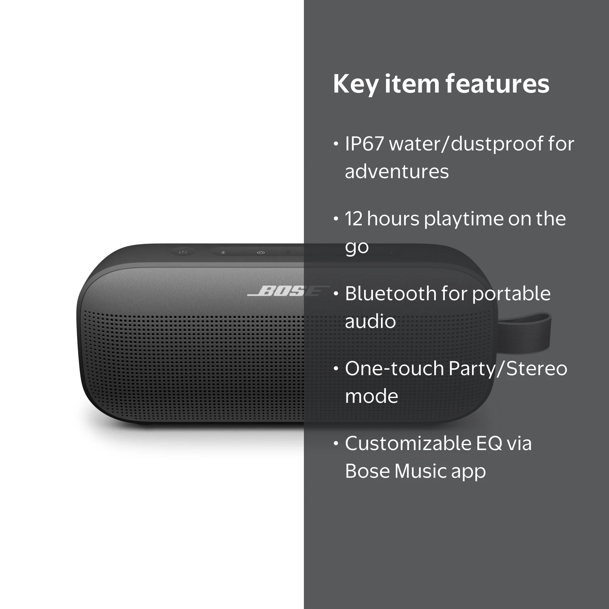 Bose SoundLink Flex II Wireless Waterproof Portable Bluetooth
