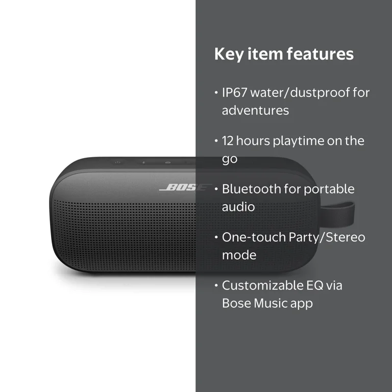 Bose SoundLink Flex II Wireless Waterproof Portable Bluetooth