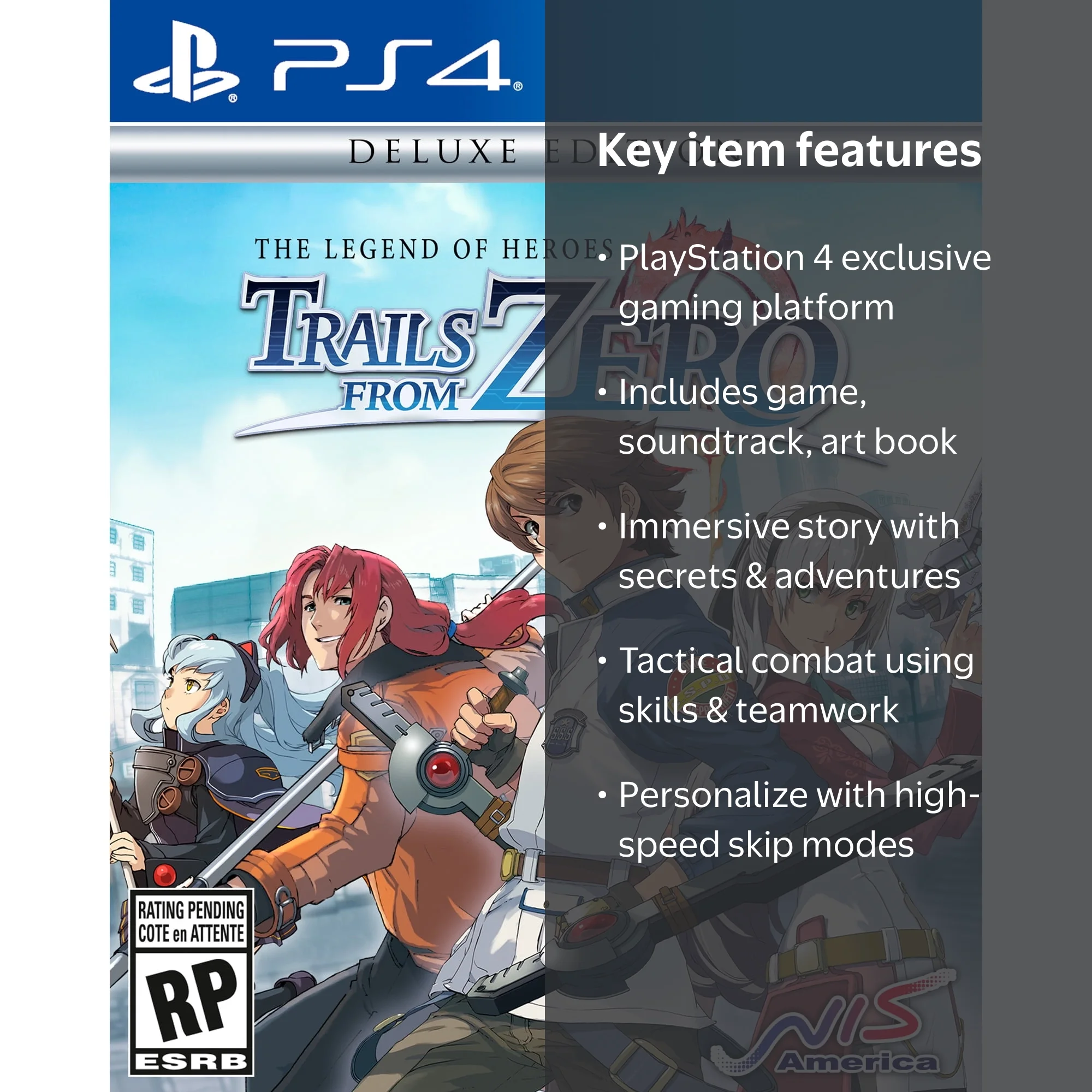 Walmart Exclusive: Legend of Heroes: Trails from Zero - Deluxe